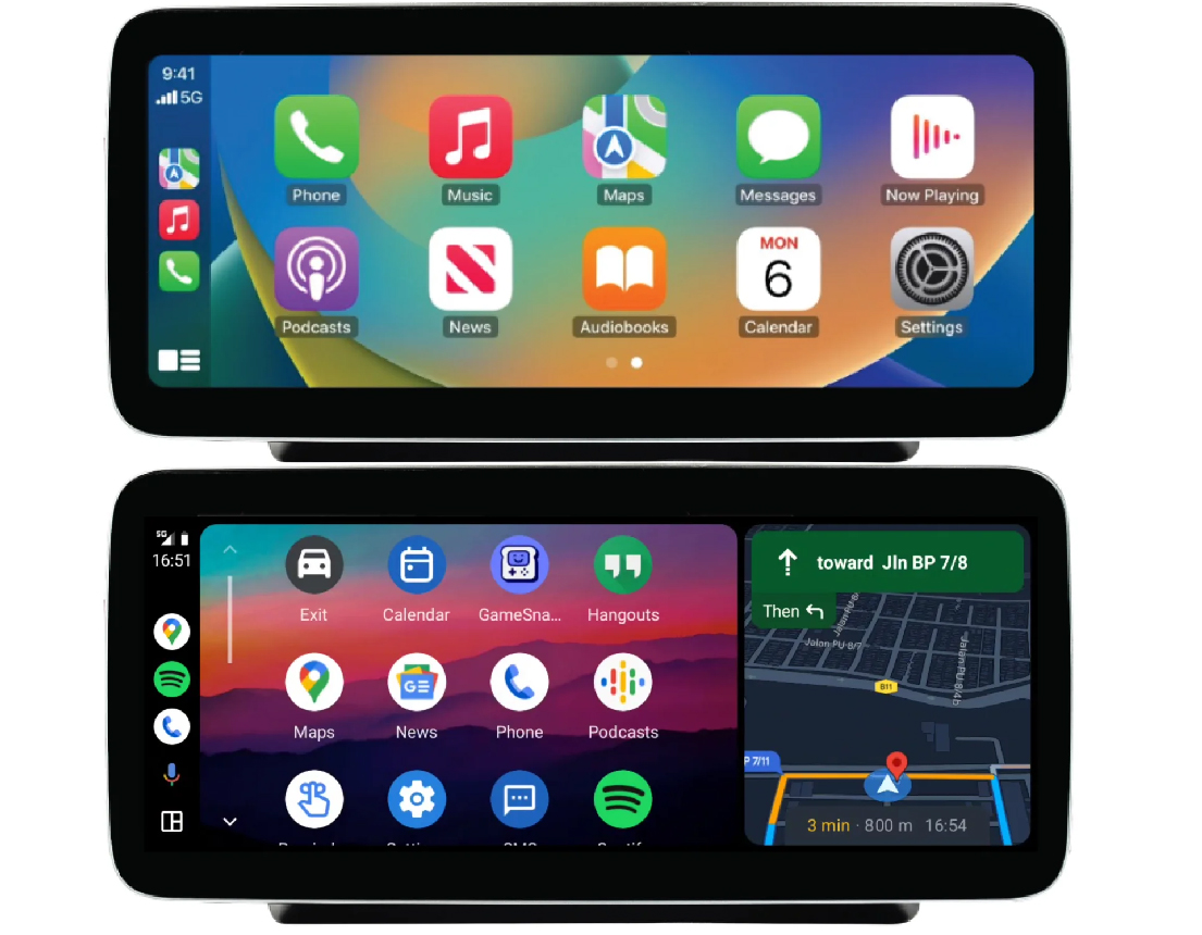 Apple carplay & Android Auto support