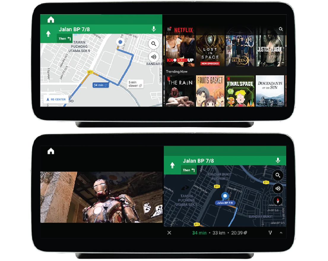 Split Screen Function