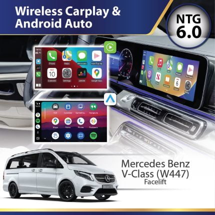 V Class W447 Android auto and apple carplay