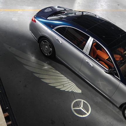 Logo Projector Side Mirror - Puddle Light (Mercedes Benz) (E / S-Class)