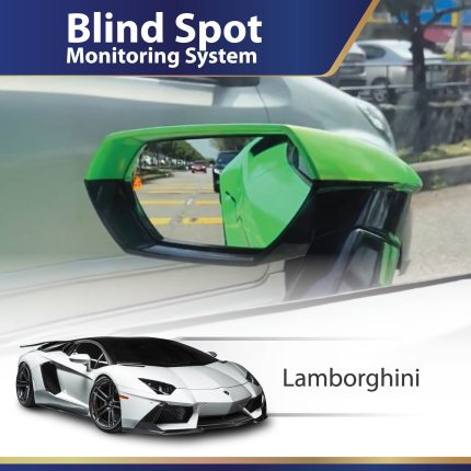Blind Spot Monitoring System for Lamborghini — Custom Logo Mirror Glass