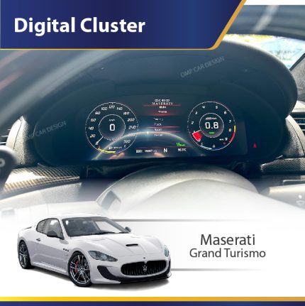Digital Cluster for Maserati Grand Turismo