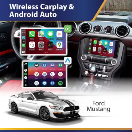 Wireless Carplay and android auto for Ford mustang