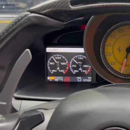Ferrari 458 instrument cluster screen replacement