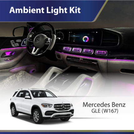 Ambient Light Kit for Mercedes Benz GLE W167 Interior Upgrade