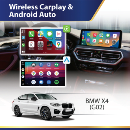 BMW X4 G02 Android auto and apple carplay