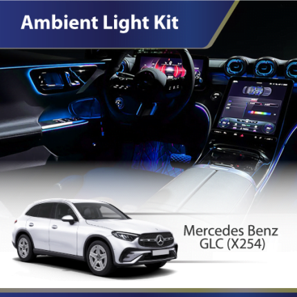 Mercedes GLC X254 ambient light kit 64 color interior lighting upgrade