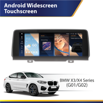 G01 G02 BMW X3 X4 DMP BMW Android screen