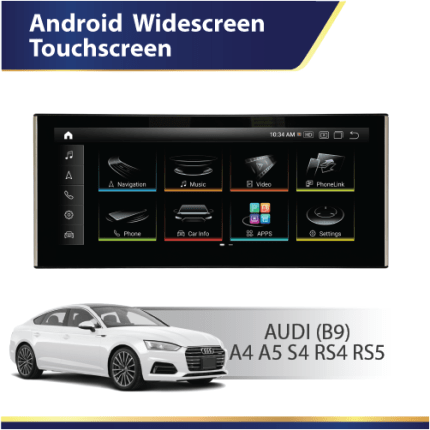 DMP Android Widescreen Touch Screen (B9) AUDI A4 A5 S4 RS4 RS5