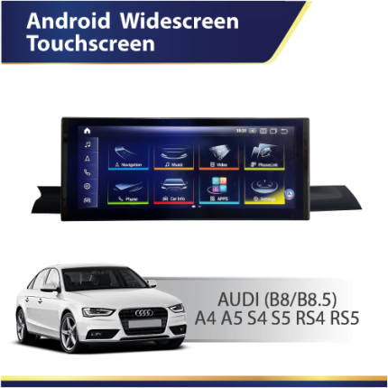 DMP Android Widescreen Touch Screen (B8 B8.5) Audi A4 A5 S4 S5 RS4 RS5