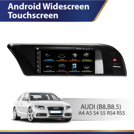 DMP Android Widescreen Touch Screen (B8 B8.5) Audi A4 A5 S4 S5 RS4 RS5 8.8 inch (Build in screen)