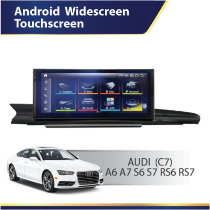 DMP Android Widescreen Touch Screen (C7) Audi A6 A7 S6 S7 RS6 RS7 10.25 inch