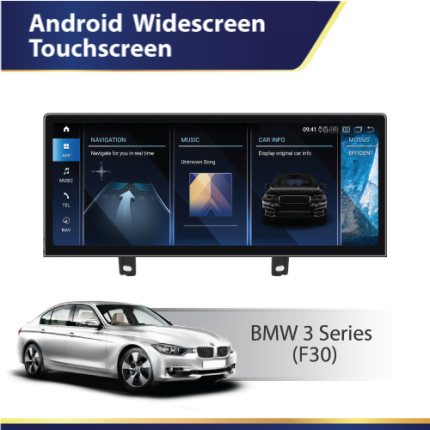 F30 BMW 3 Series DMP BMW Android screen