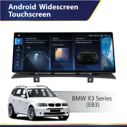E83 BMW X3 DMP BMW Android screen
