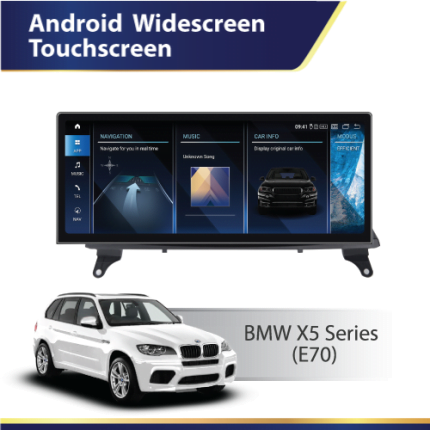E70 BMW X5 DMP BMW Android screen