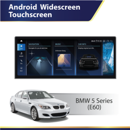 E60 BMW 5 Series DMP BMW Android screen