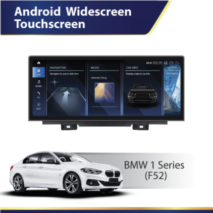 F52 BMW 1 Series DMP BMW Android screen