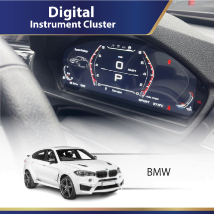 BMW digital instrument cluster OEM LCD upgrade for F-series