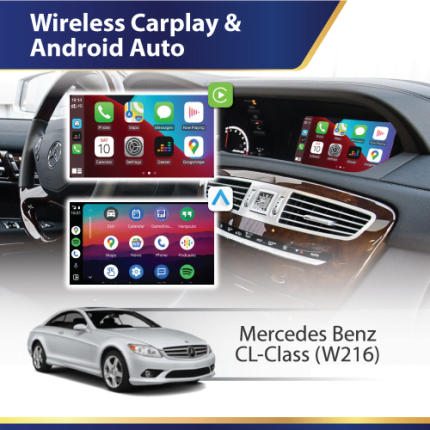 CL-Class W216 Android auto and apple carplay