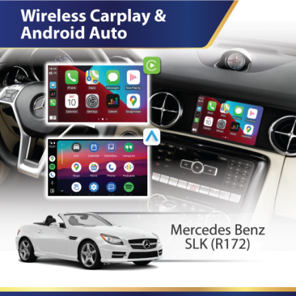 R172 SLK Android auto and apple carplay