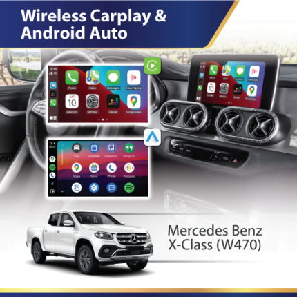 X-Class W470 Android auto and apple carplay