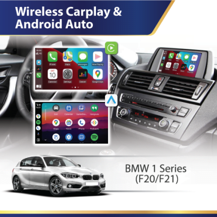 BMW 1 Series F20 Android auto and apple carplay