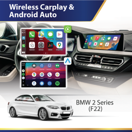 BMW 2 Series F22 Android auto and apple carplay