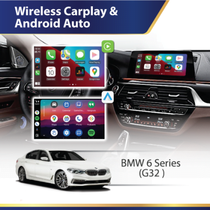 BMW 6 Series G32 Android auto and apple carplay