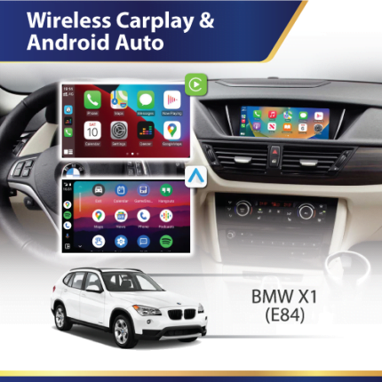 BMW X1 E84 Android auto and apple carplay