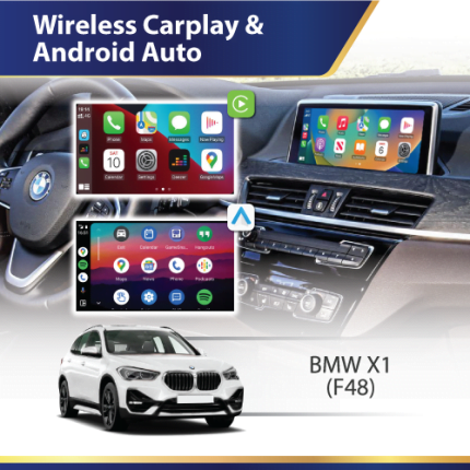 BMW X1 F48 Android auto and apple carplay