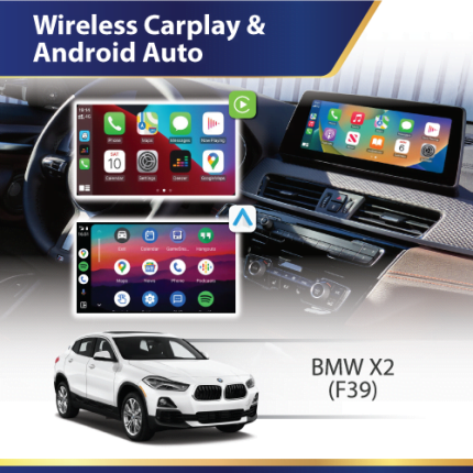 BMW X2 F39 Android auto and apple carplay