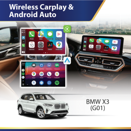 BMW X5 G01 Android auto and apple carplay
