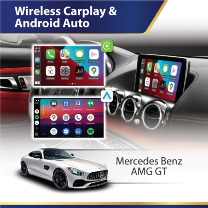 AMG GT Android auto and apple carplay