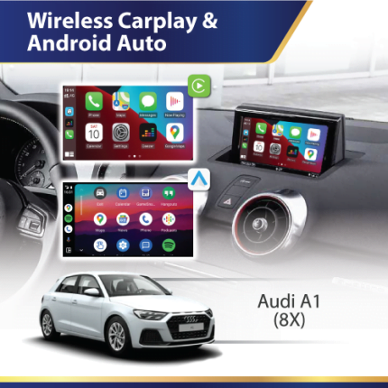 DMP Wireless Carplay & Android Auto (8X) Audi A1