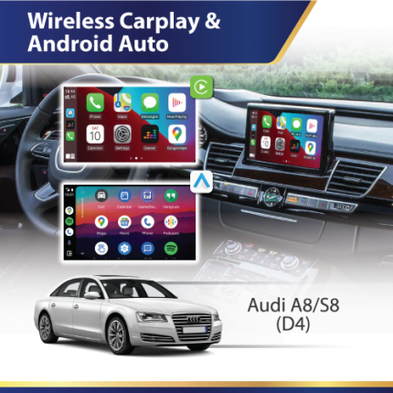 DMP Wireless Carplay & Android Auto (D4) Audi A8 S8
