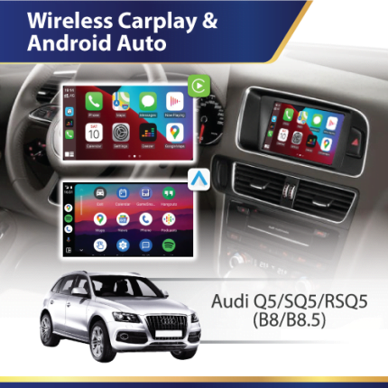 DMP Wireless Carplay & Android Auto (B8) Audi Q5 SQ5 RSQ5