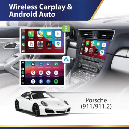 DMP Wireless Carplay & Android Auto Porsche 911 991.2
