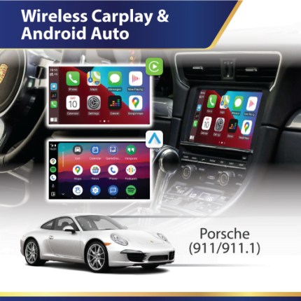 DMP Wireless Carplay & Android Auto Porsche 911