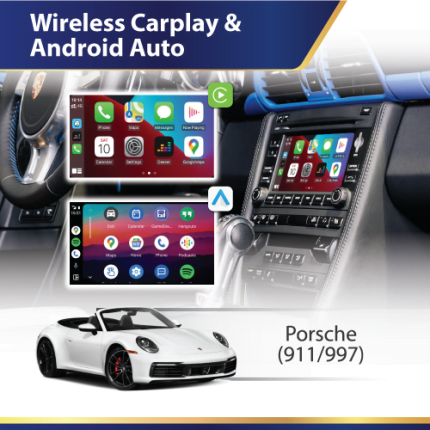 DMP Wireless Carplay & Android Auto Porsche 911 997