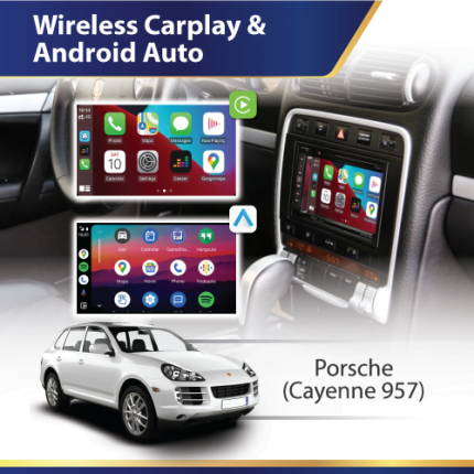 DMP Wireless Carplay & Android Auto Porsche Cayenne 957