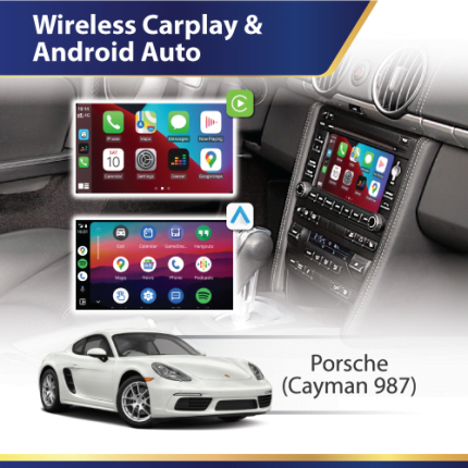DMP Wireless Carplay & Android Auto Porsche Cayman 987