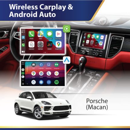 DMP Wireless Carplay & Android Auto Porsche Macan