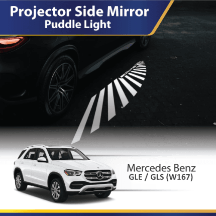 Logo Projector Side Mirror - Puddle Light (Mercedes Benz) (W167 GLE/GLS)