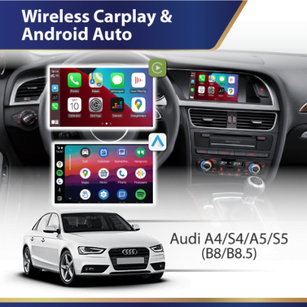DMP Wireless Carplay & Android Auto (B8) Audi A4, S4, A5, S5