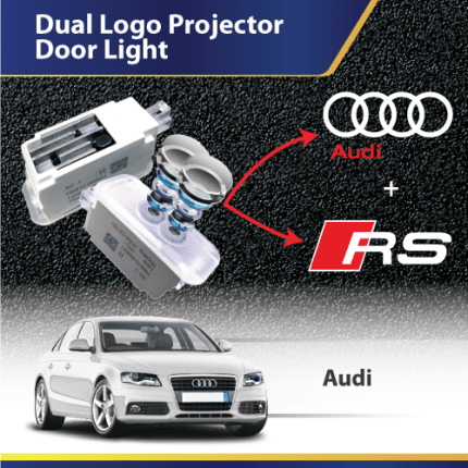 Dual Mode Laser Projector Door Logo Light (Audi)