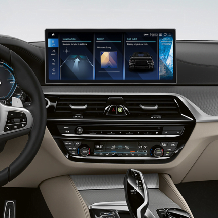 Android Widescreen Touch Screen (G30) BMW 5 Series - Homescreen