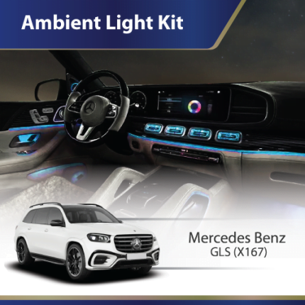 Ambient Light Kit for Mercedes Benz GLS W167 Interior Upgrade