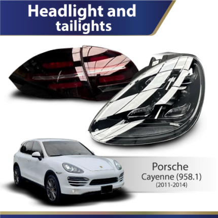 Headlight and Tailights for Porsche Cayenne 958
