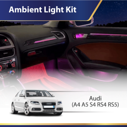 Audi B8 ambient light kit RGB interior upgrade for A4 A5 S4 RS4