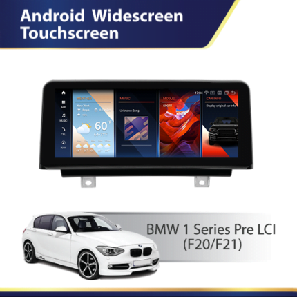 F20 BMW 1 Series DMP BMW Android screen